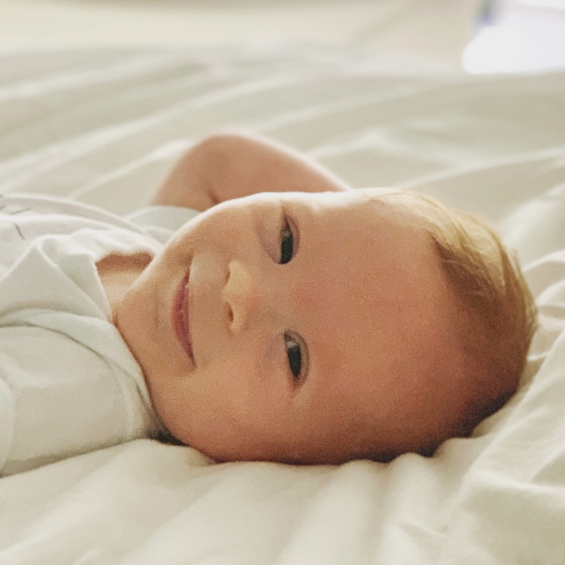 Charlie smiling